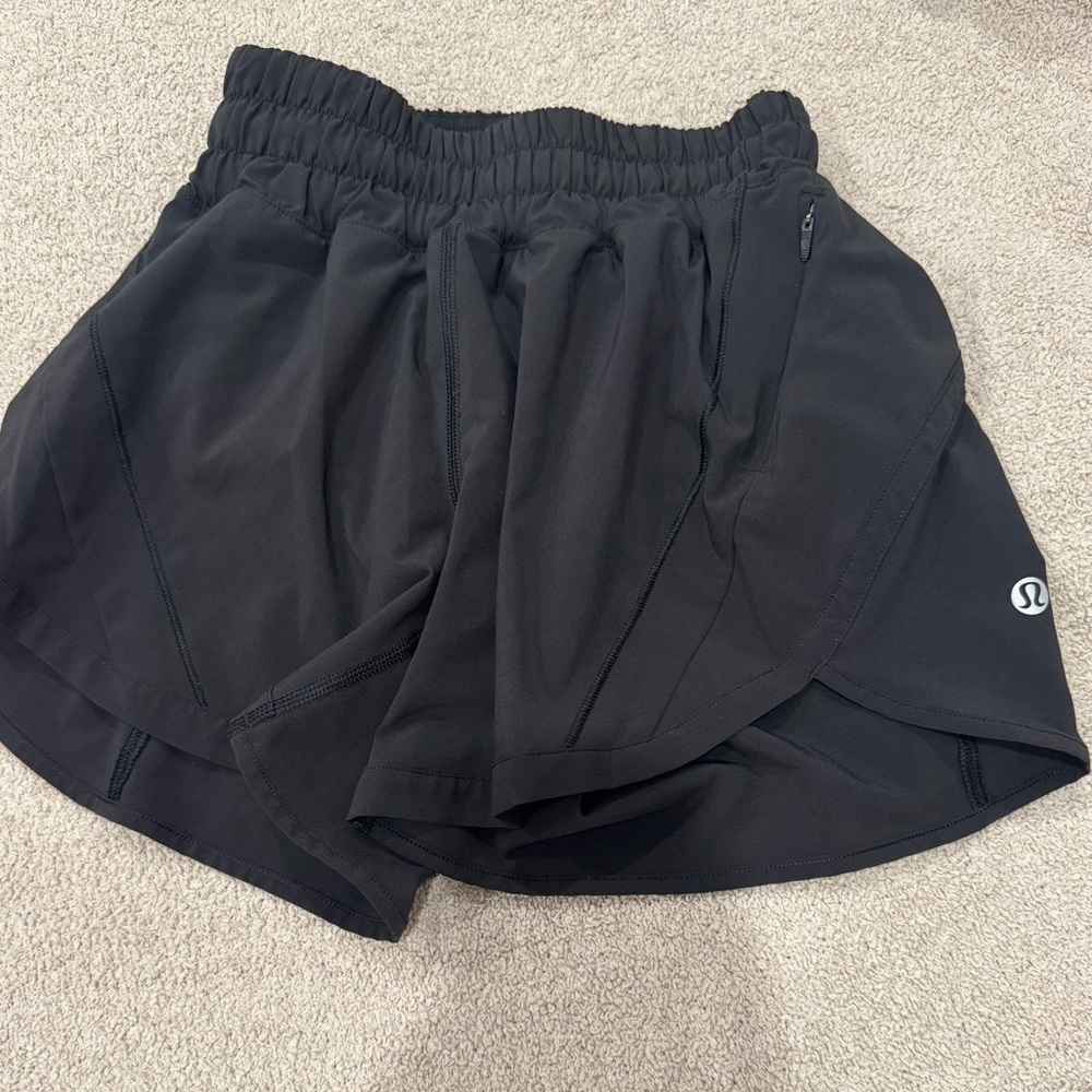 lululemon athletica Women's Black Athletic Shorts